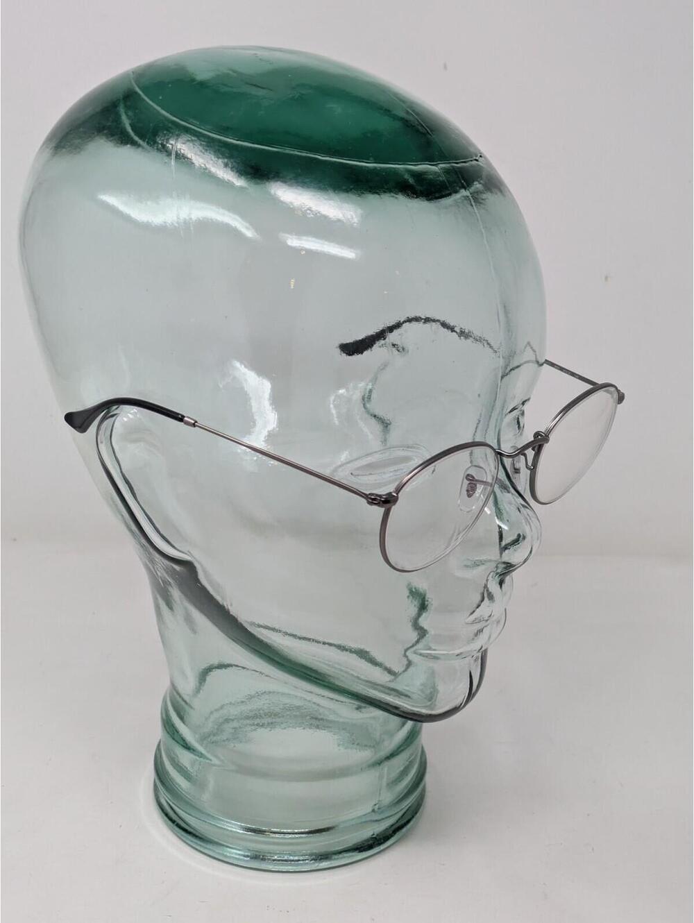 RAY-BAN RB3447V 2620 Round Metal Eyeglasses Frame 47-21-140 Matte Gunmetal